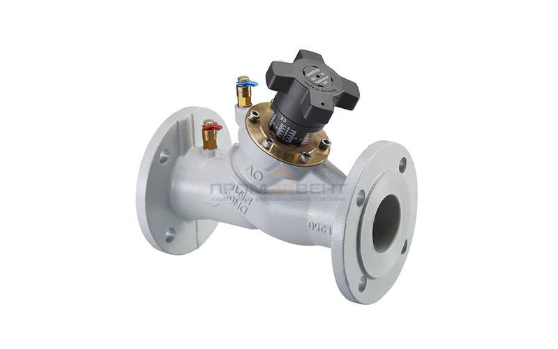 Вентиль регулирующий Oventrop Hydrocontrol VFC (16 бар) - Ду100 (с фланцами по DIN EN 1092-2)