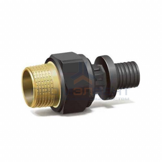 Переход на наружную резьбу Varmega Slide-fit - 20 x 3/4" (для труб из сшитого полиэтилена)