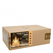 18-113 Светильник декоративный, настольный, "Детский", керамический, Е14 25Вт, 220В, размер: 20.5*10*29.5 см.