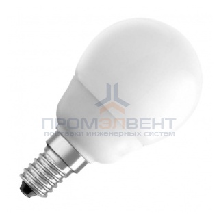 Лампа энергосберегающая Osram DULUXSTAR Mini Globe 5W/827 E14 d57x105