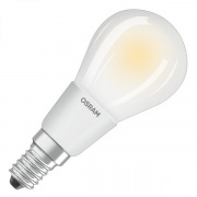 Лампа филаментная светодиодная шарик Osram LED P Retrofit CLAS 40 DIM 4.5W/827 FR 470lm E14 Filament