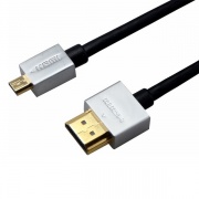Шнур HDMI-micro HDMI gold 3М Ultra Slim