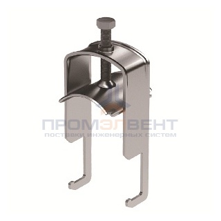 Держатель кабельный  для крепления к профилю, д. 62-68